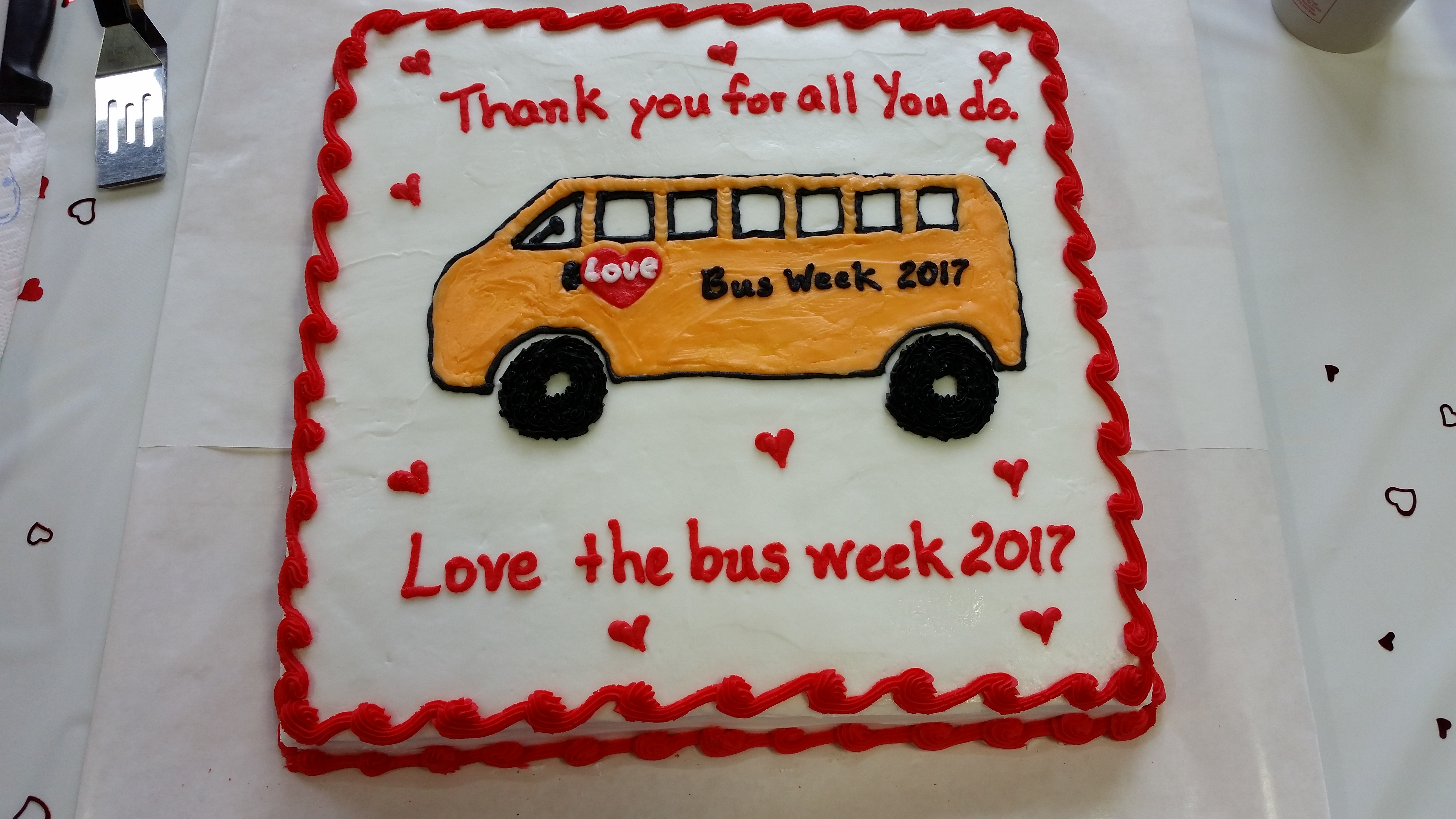 Love the Bus Cake
