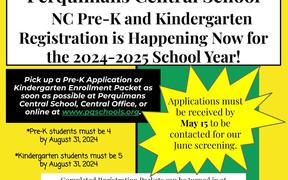 NC Pre-K and Kindergarten Registration