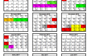 Updated School Calendar
