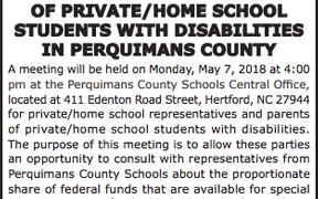 Meeting for Private/Home School Reps