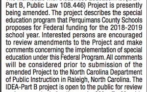 Public Notice Projects Open for Review